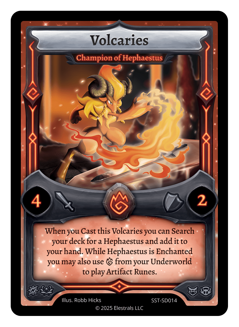 Volcaries - Champion of Hephaestus