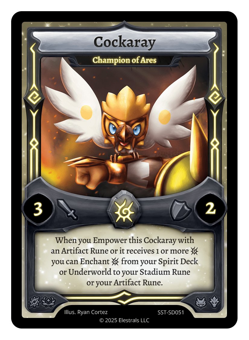Cockaray - Champion of Ares