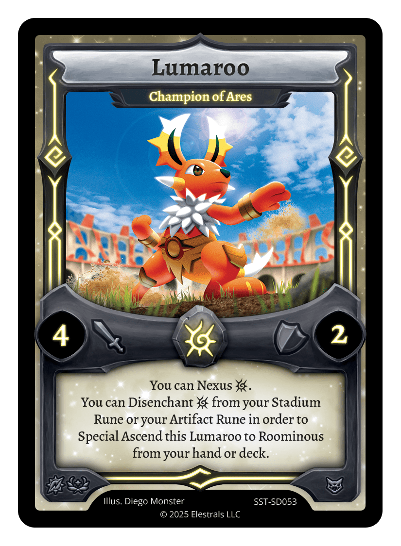 Lumaroo - Champion of Ares