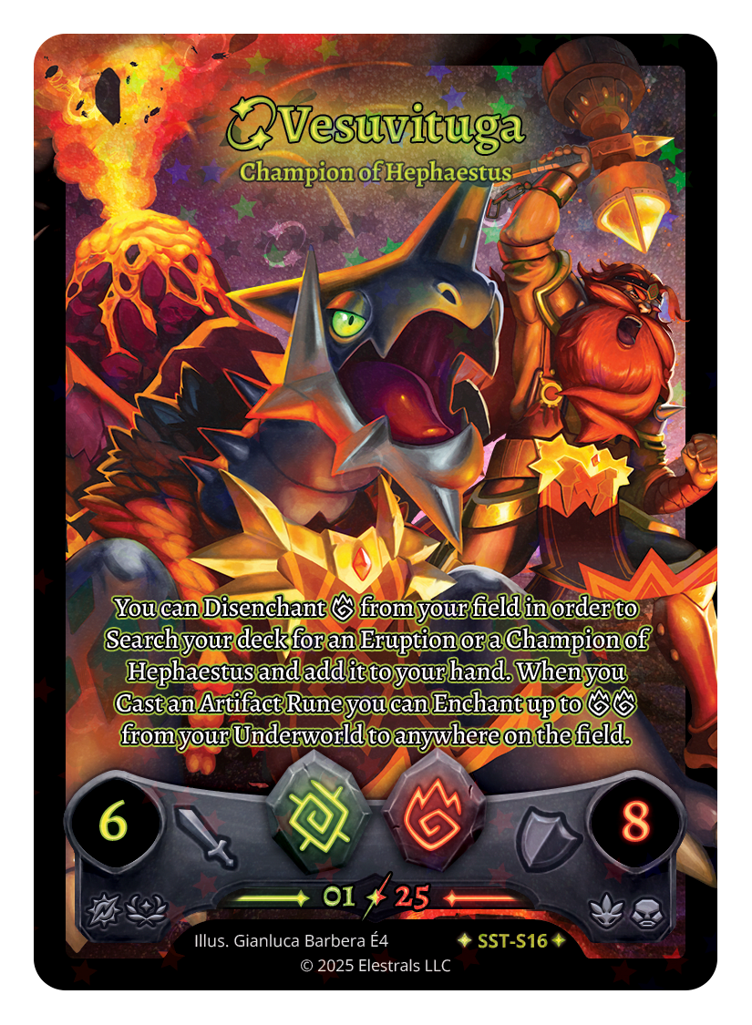 Vesuvituga - Champion of Hephaestus