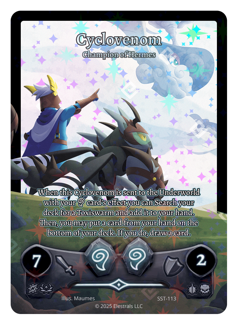 Cyclovenom - Champion of Hermes