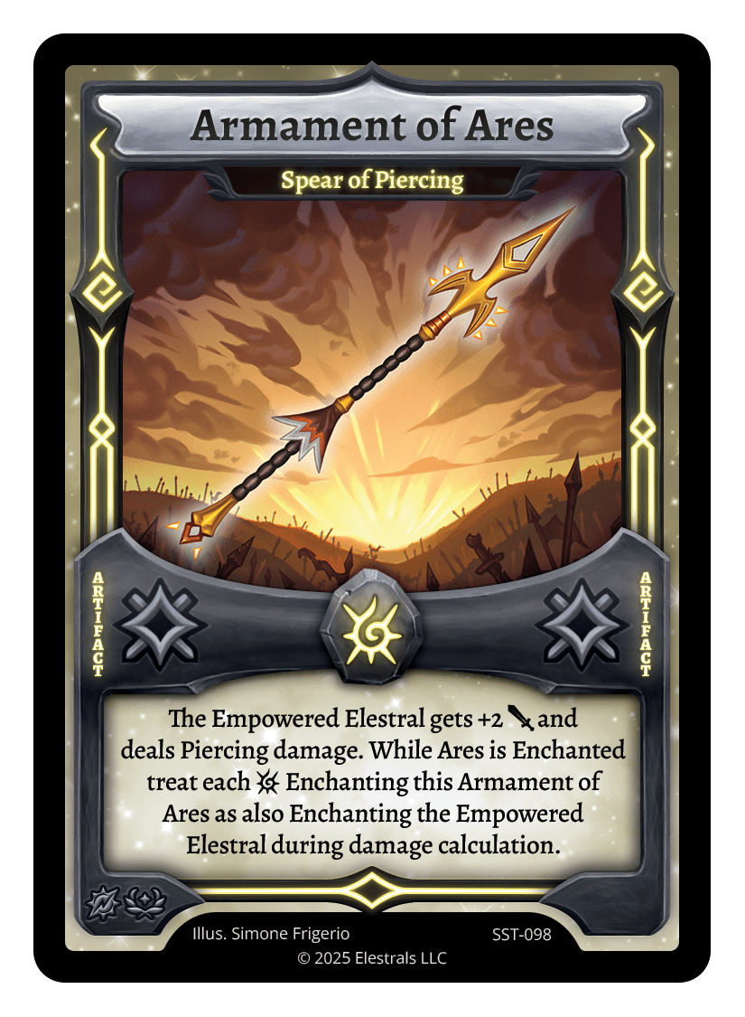 Armament of Ares - Spear of Piercing