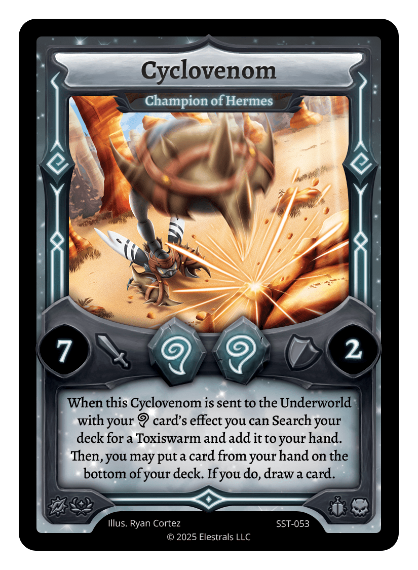 Cyclovenom - Champion of Hermes