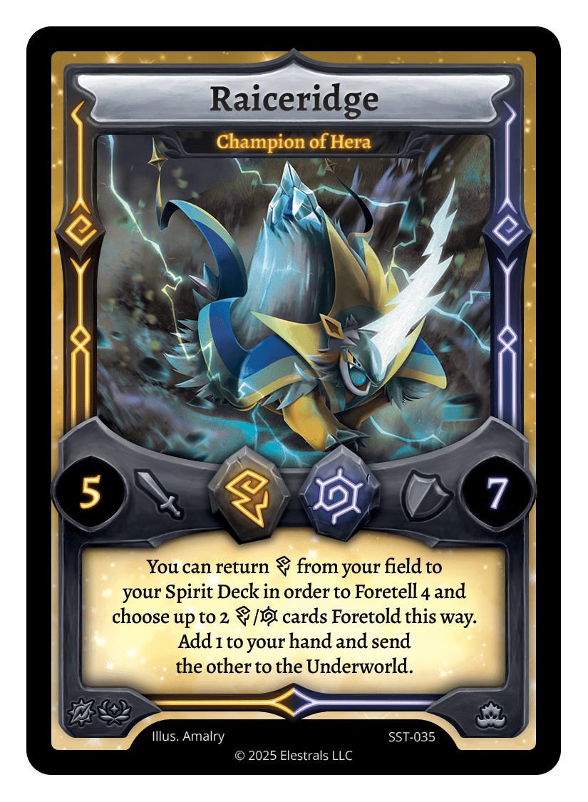 Raiceridge - Champion of Hera