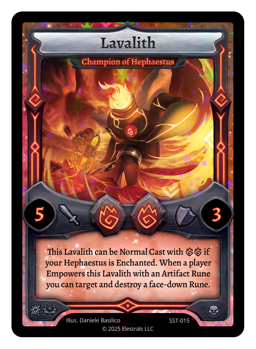 Lavalith - Champion of Hephaestus