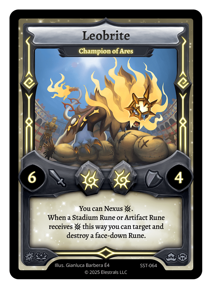 Leobrite - Champion of Ares