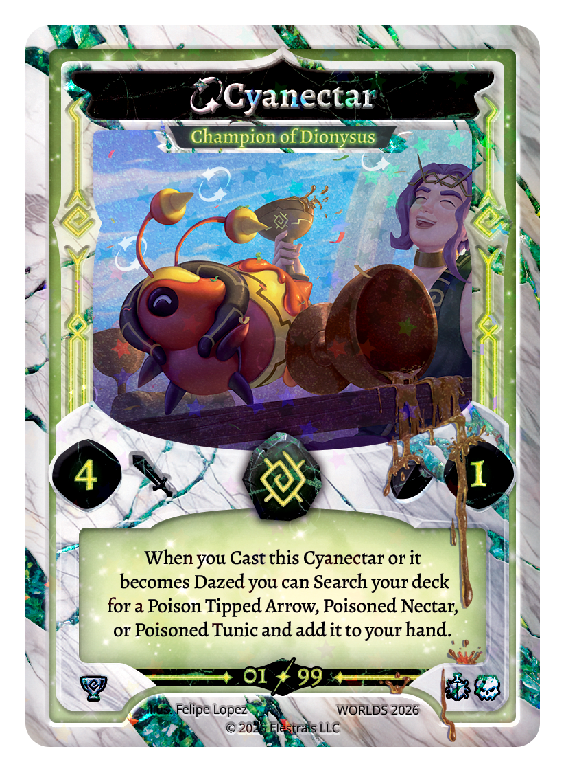 Cyanectar - Champion of Dionysus