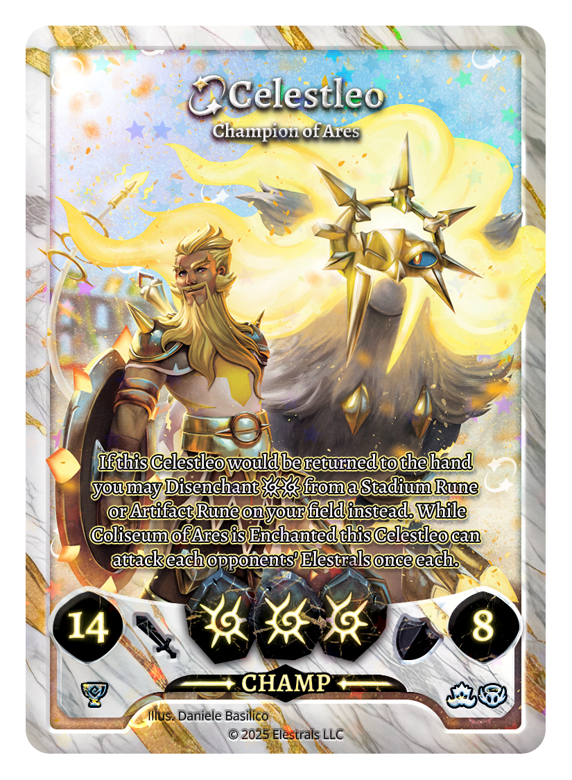 Celestleo - Champion of Ares