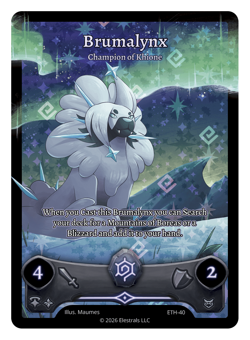 Brumalynx - Champion of Khione