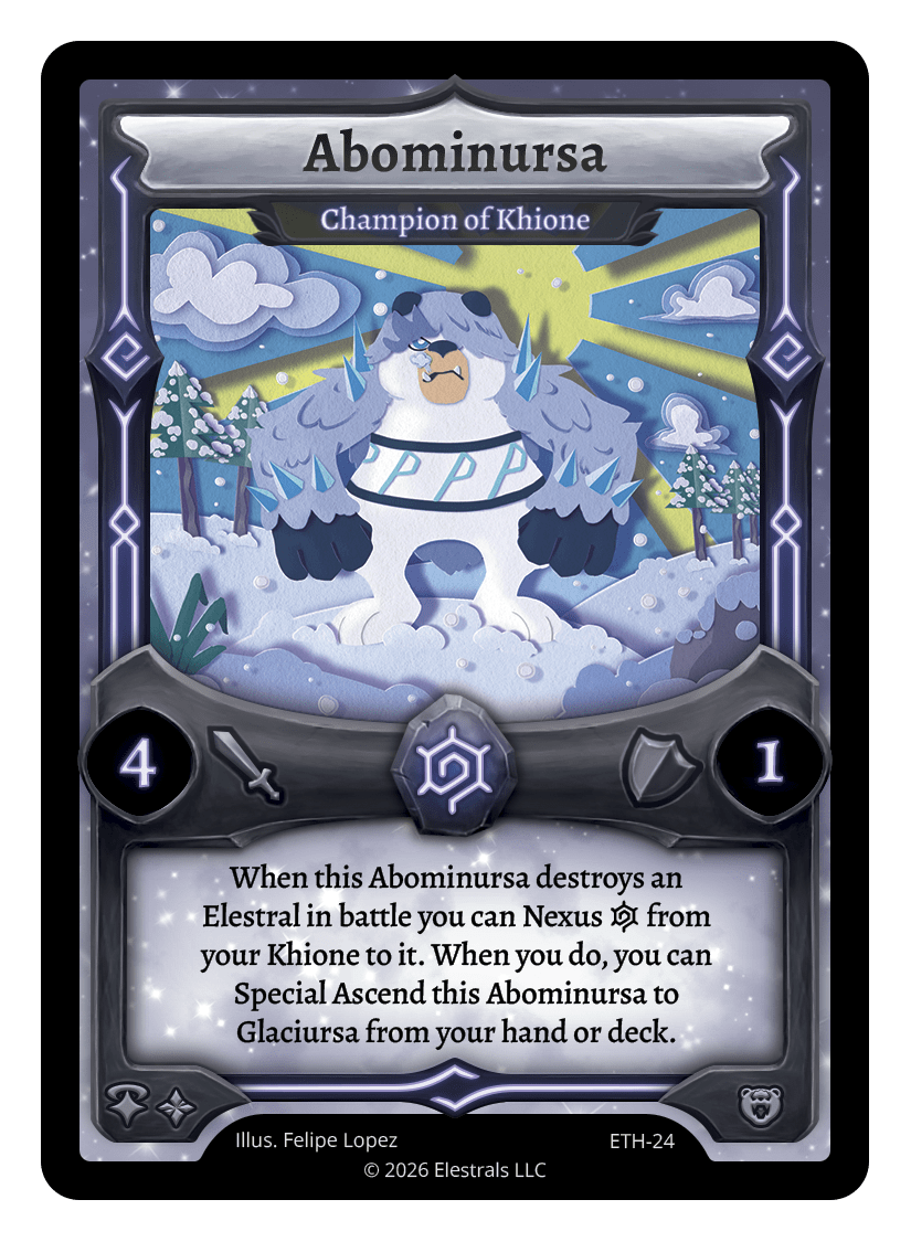Abominursa - Champion of Khione