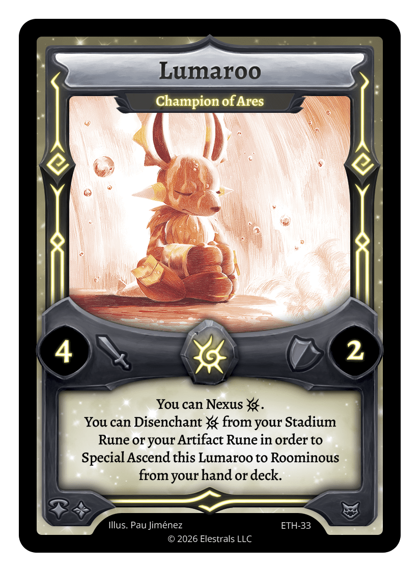 Lumaroo - Champion of Ares