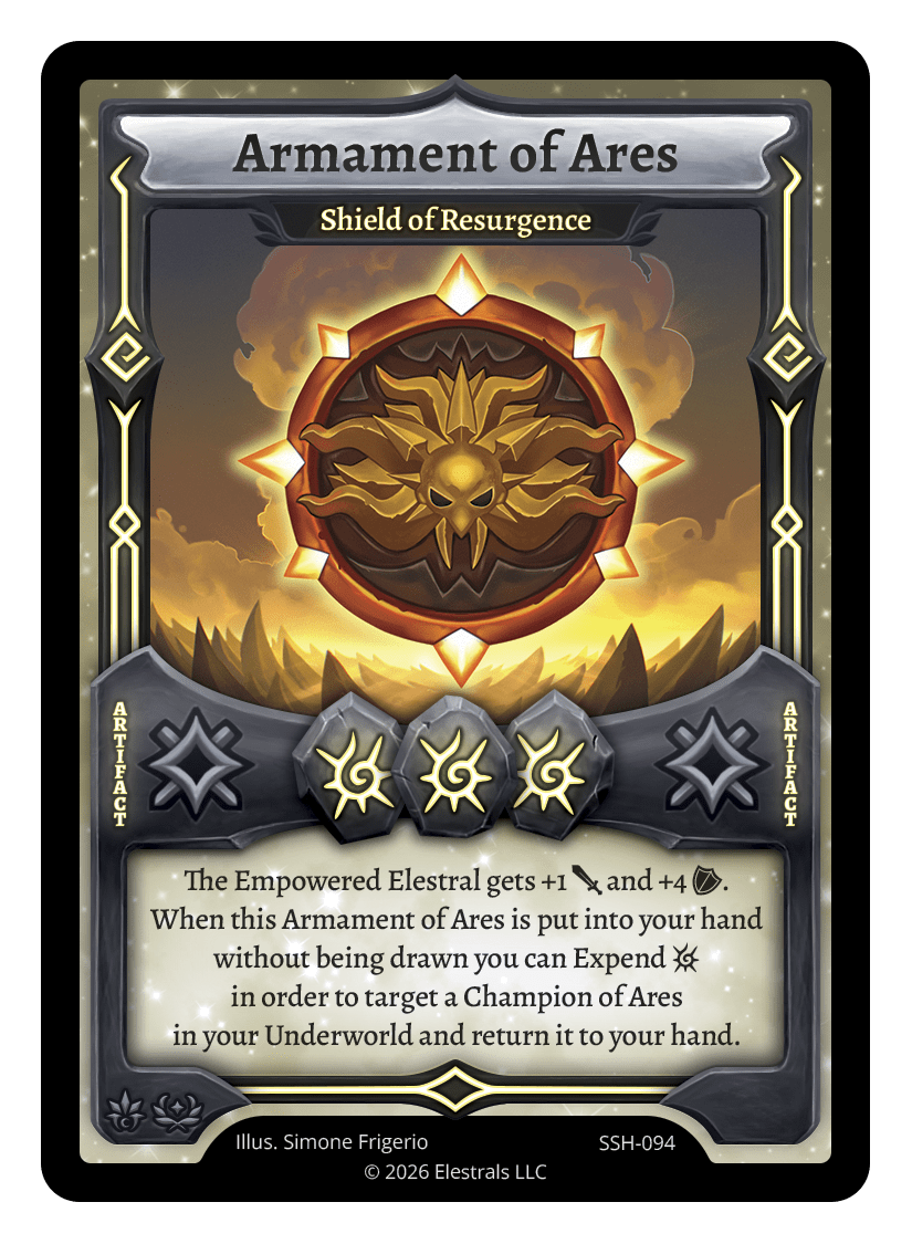 Armament of Ares - Shield of Resurgence