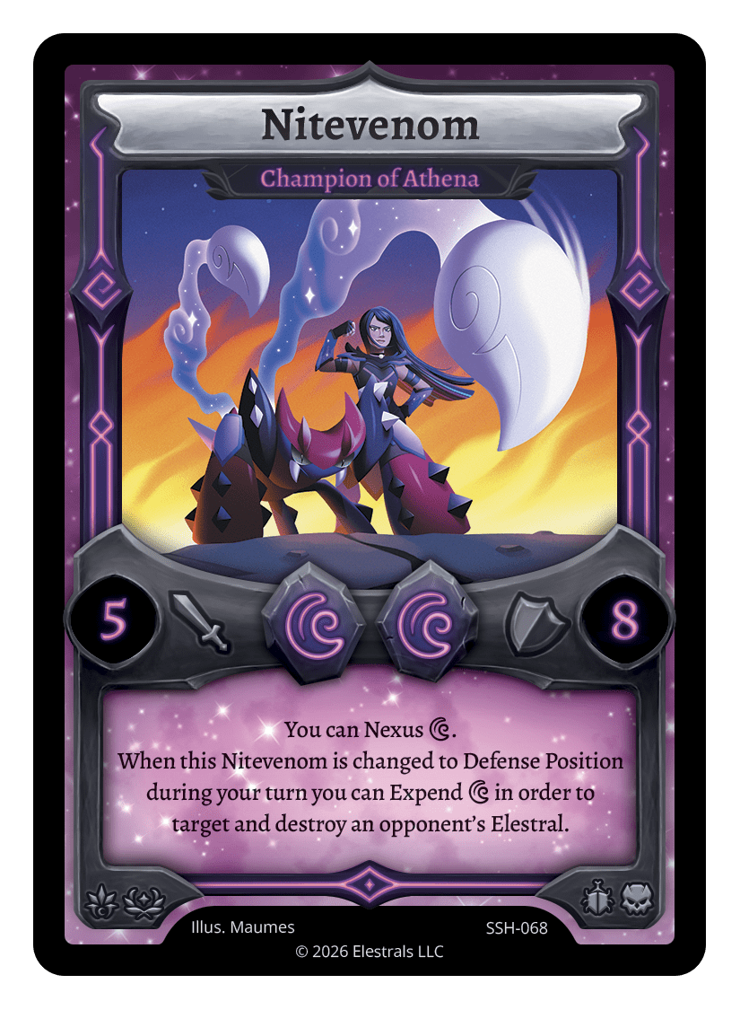 Nitevenom - Champion of Athena