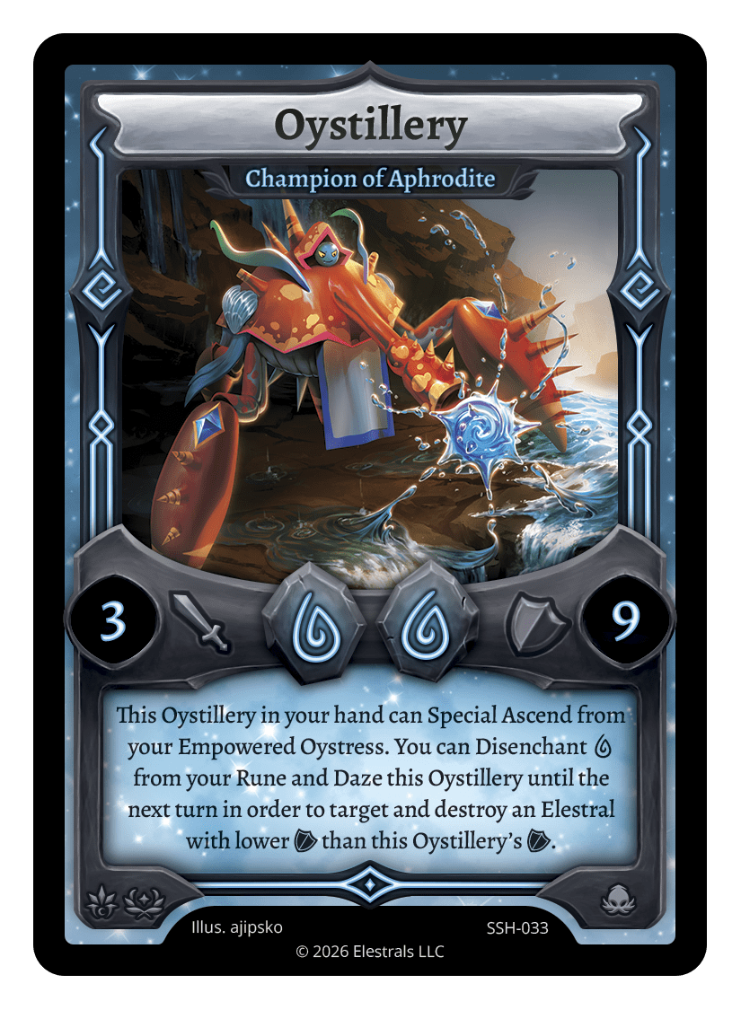 Oystillery - Champion of Aphrodite