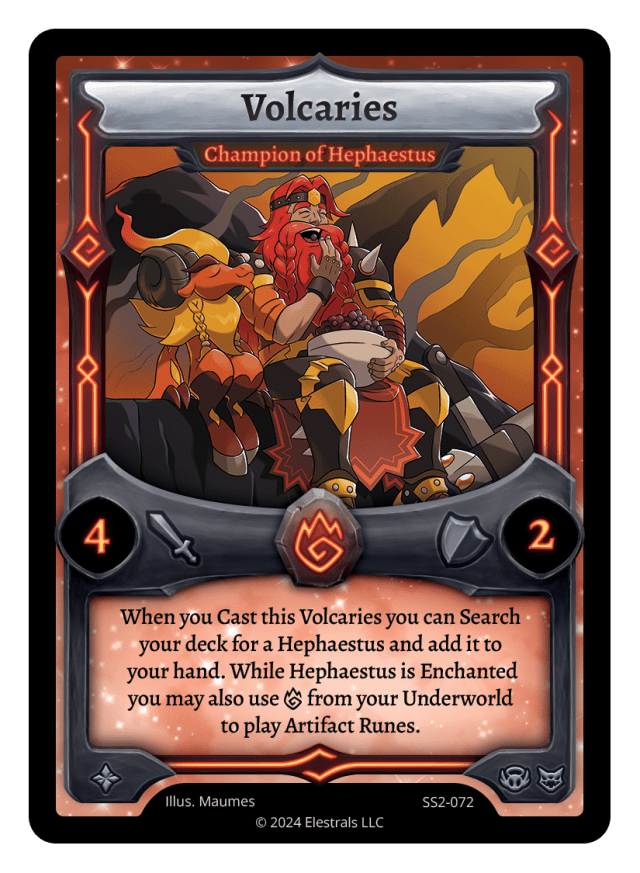 Volcaries - Champion of Hephaestus