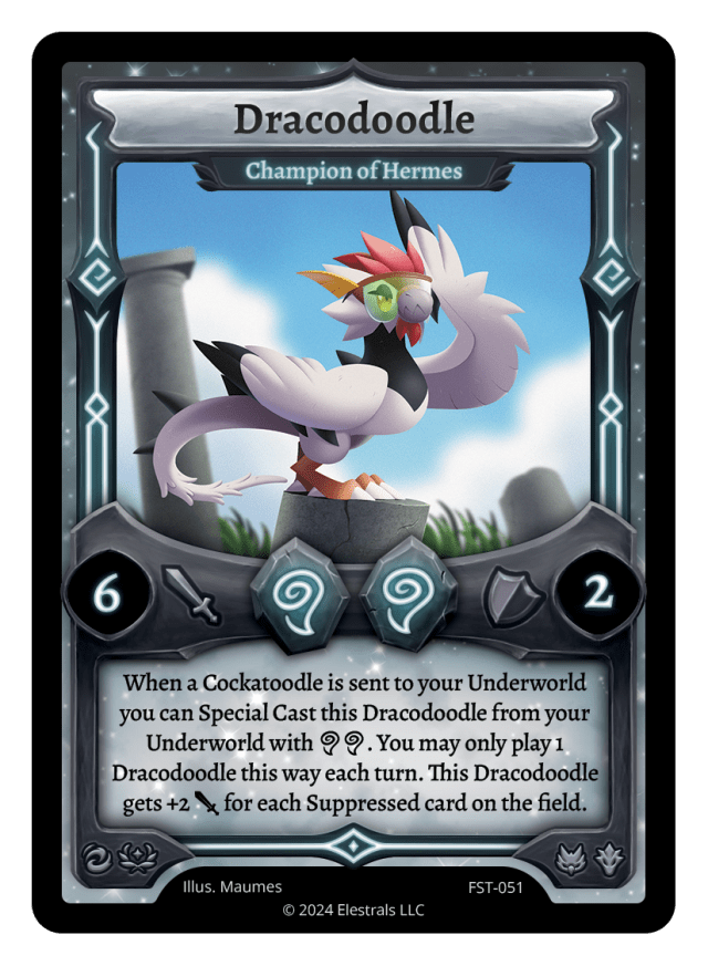 Dracodoodle  - Champion of Hermes