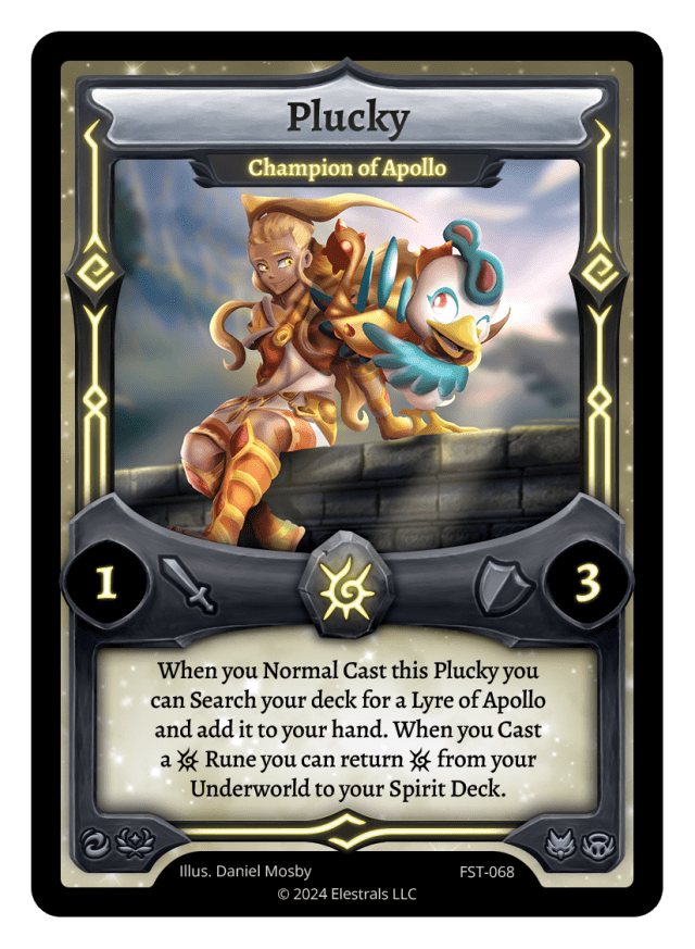 Plucky - Champion of Apollo