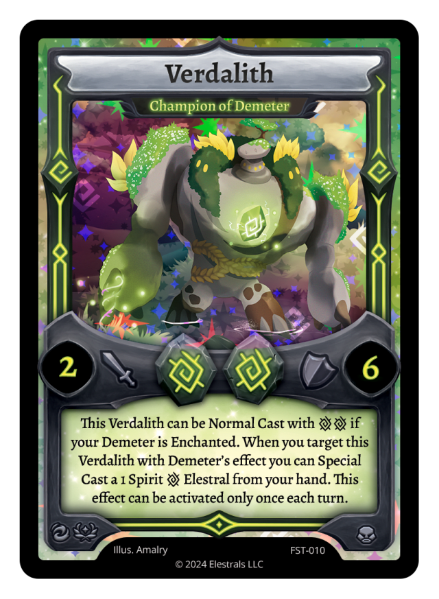 Verdalith - Champion of Demeter