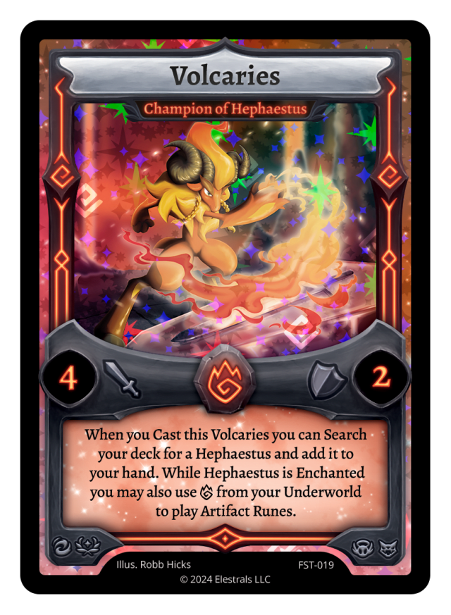 Volcaries - Champion of Hephaestus