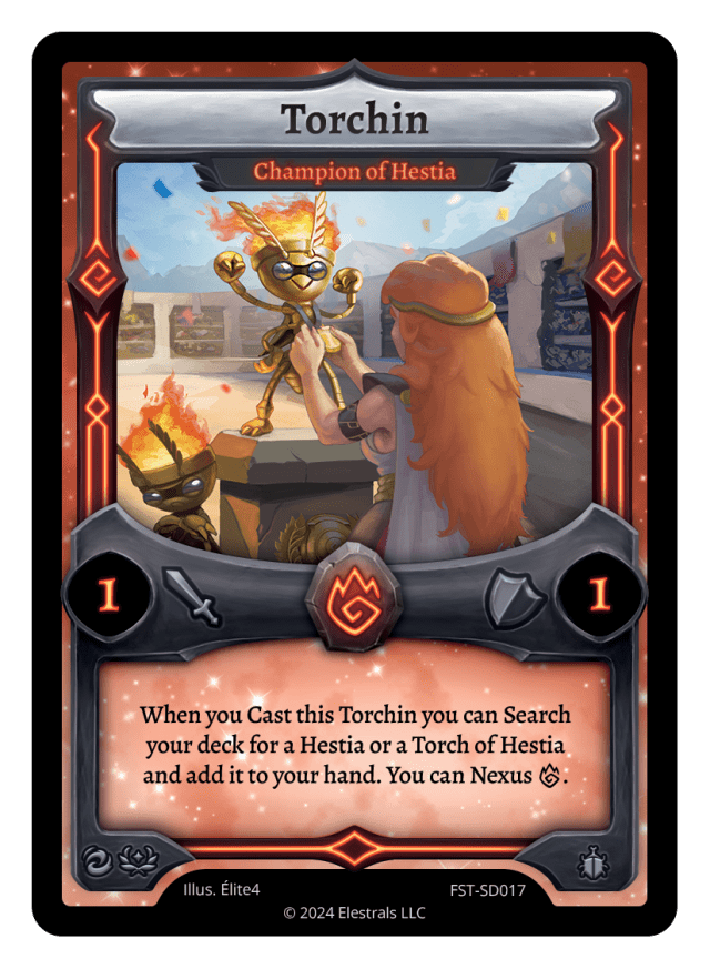 Torchin - Champion of Hestia