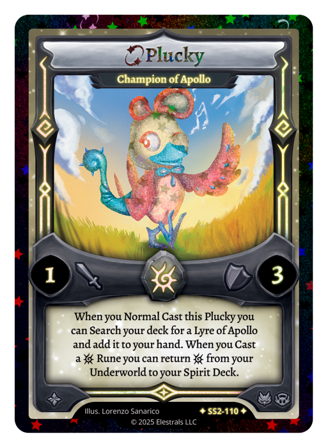 Plucky - Champion of Apollo