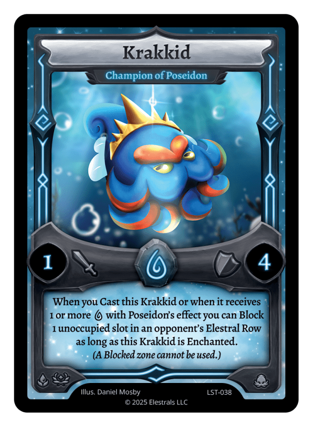 Krakkid - Champion of Poseidon