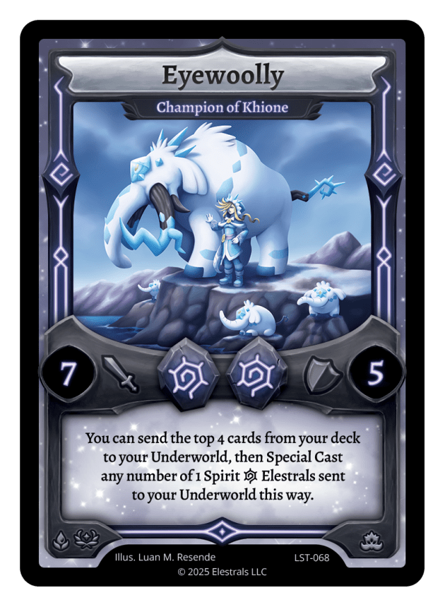 Eyewoolly - Champion of Khione