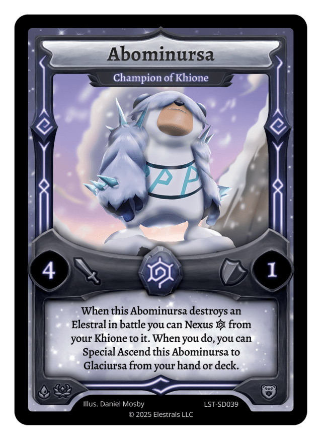 Abominursa - Champion of Khione