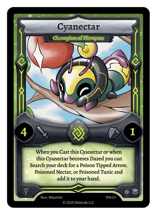 Cyanectar - Champion of Dionysus