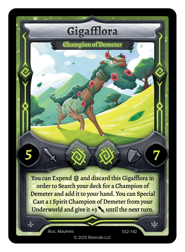 Gigafflora - Champion of Demeter