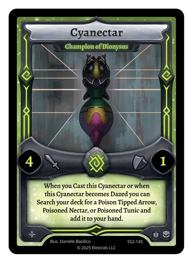 Cyanectar - Champion of Dionysus