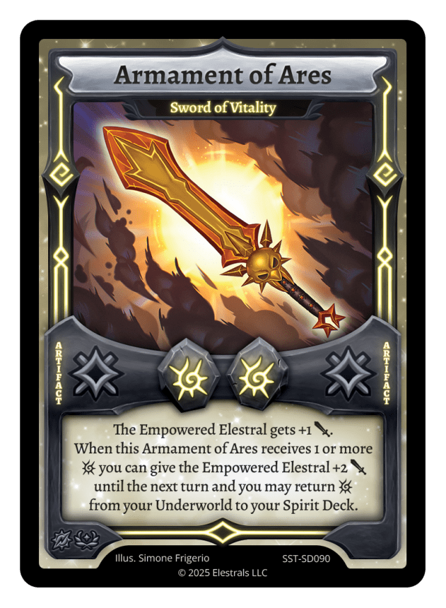 Armament of Ares - Sword of Vitality