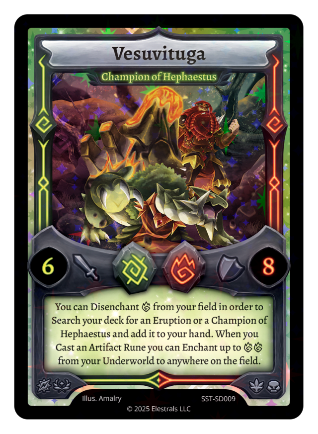 Vesuvituga - Champion of Hephaestus