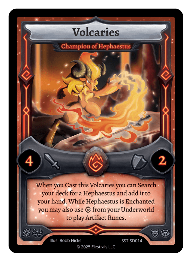 Volcaries - Champion of Hephaestus