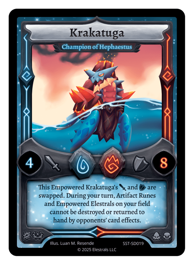 Krakatuga - Champion of Hephaestus