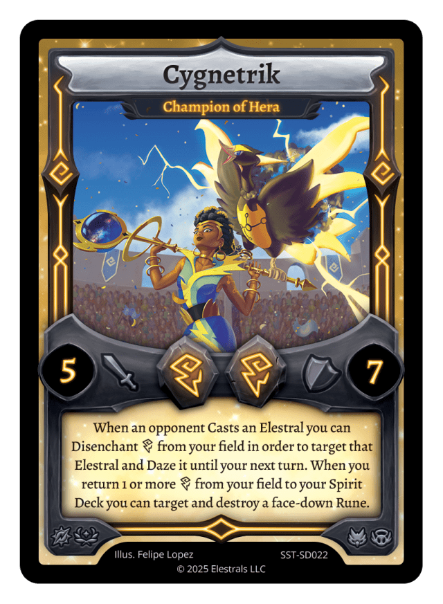 Cygnetrik - Champion of Hera