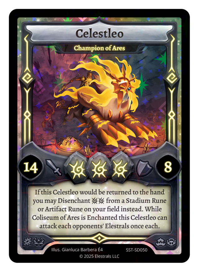 Celestleo - Champion of Ares