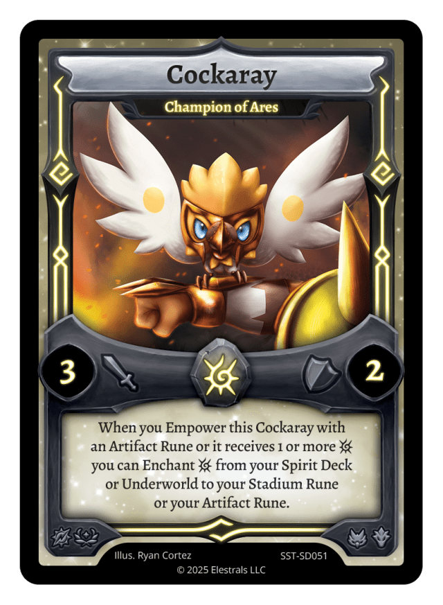Cockaray - Champion of Ares