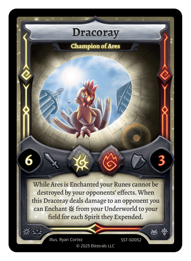 Dracoray - Champion of Ares