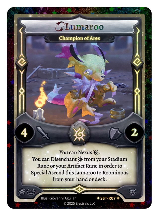 Lumaroo - Champion of Ares