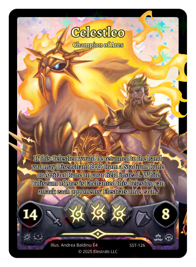 Celestleo - Champion of Ares