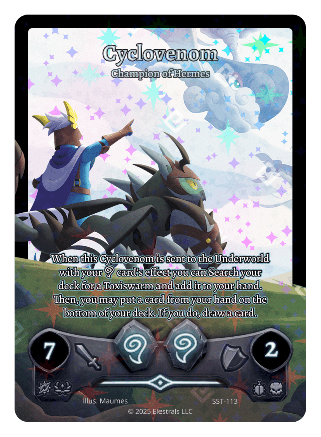 Cyclovenom - Champion of Hermes