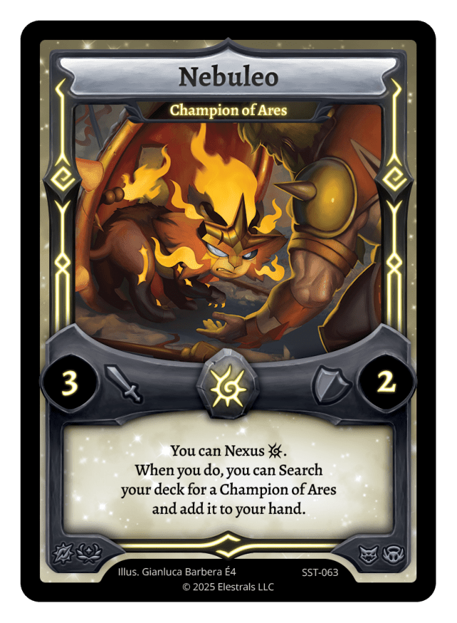 Nebuleo - Champion of Ares