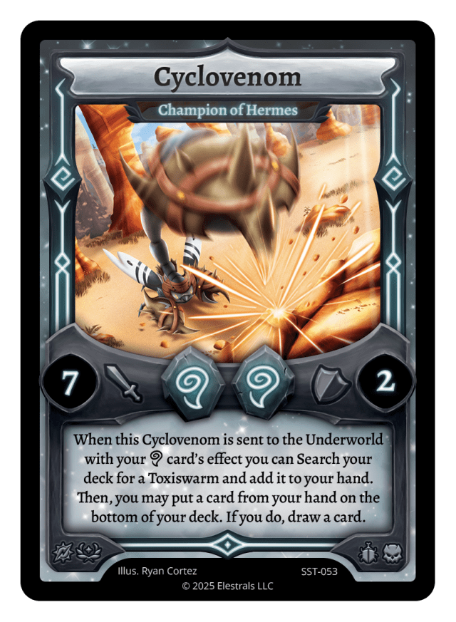 Cyclovenom - Champion of Hermes