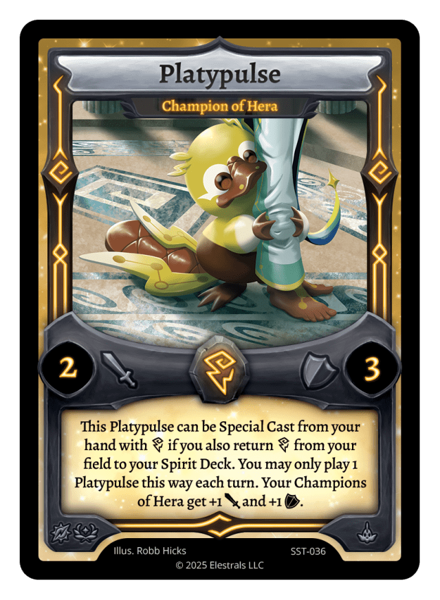 Platypulse - Champion of Hera