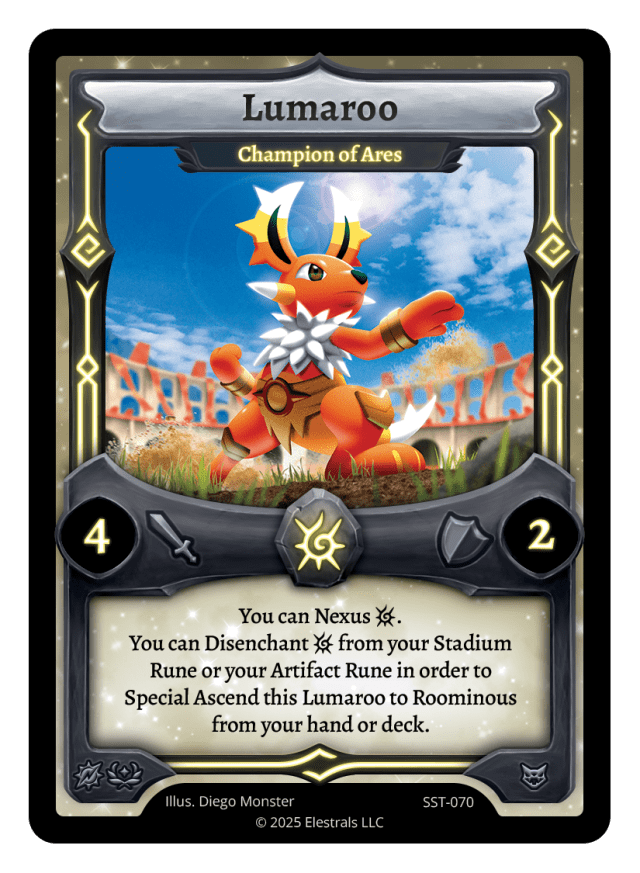 Lumaroo - Champion of Ares