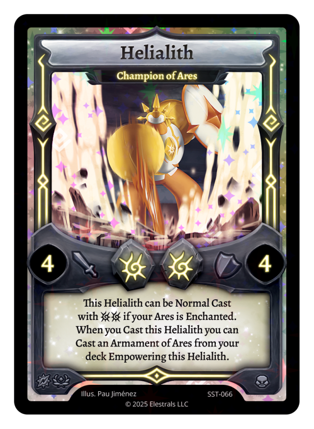 Helialith - Champion of Ares