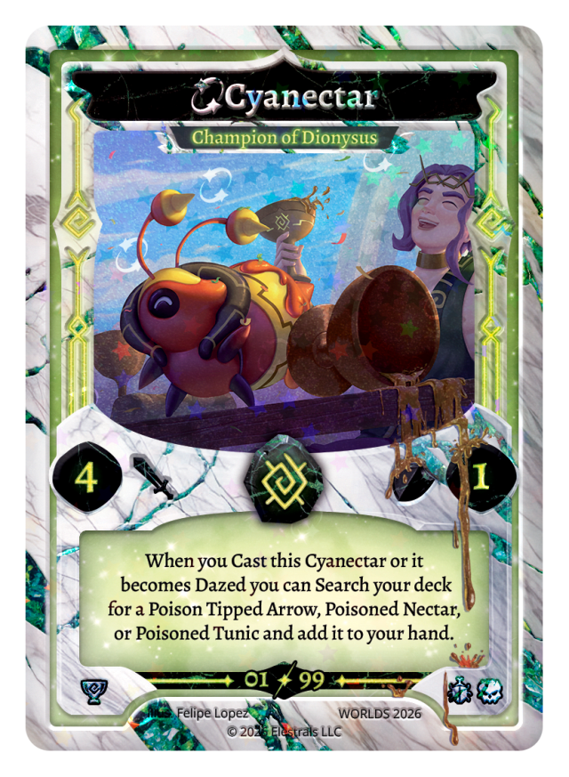 Cyanectar - Champion of Dionysus