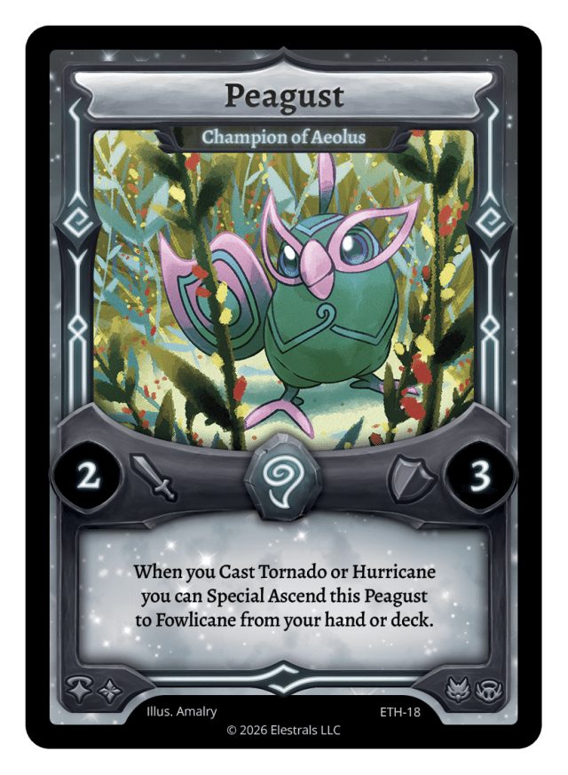 Peagust - Champion of Aeolus
