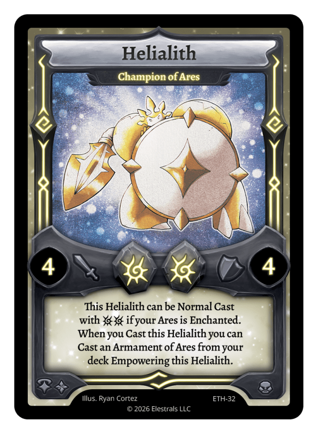 Helialith - Champion of Ares